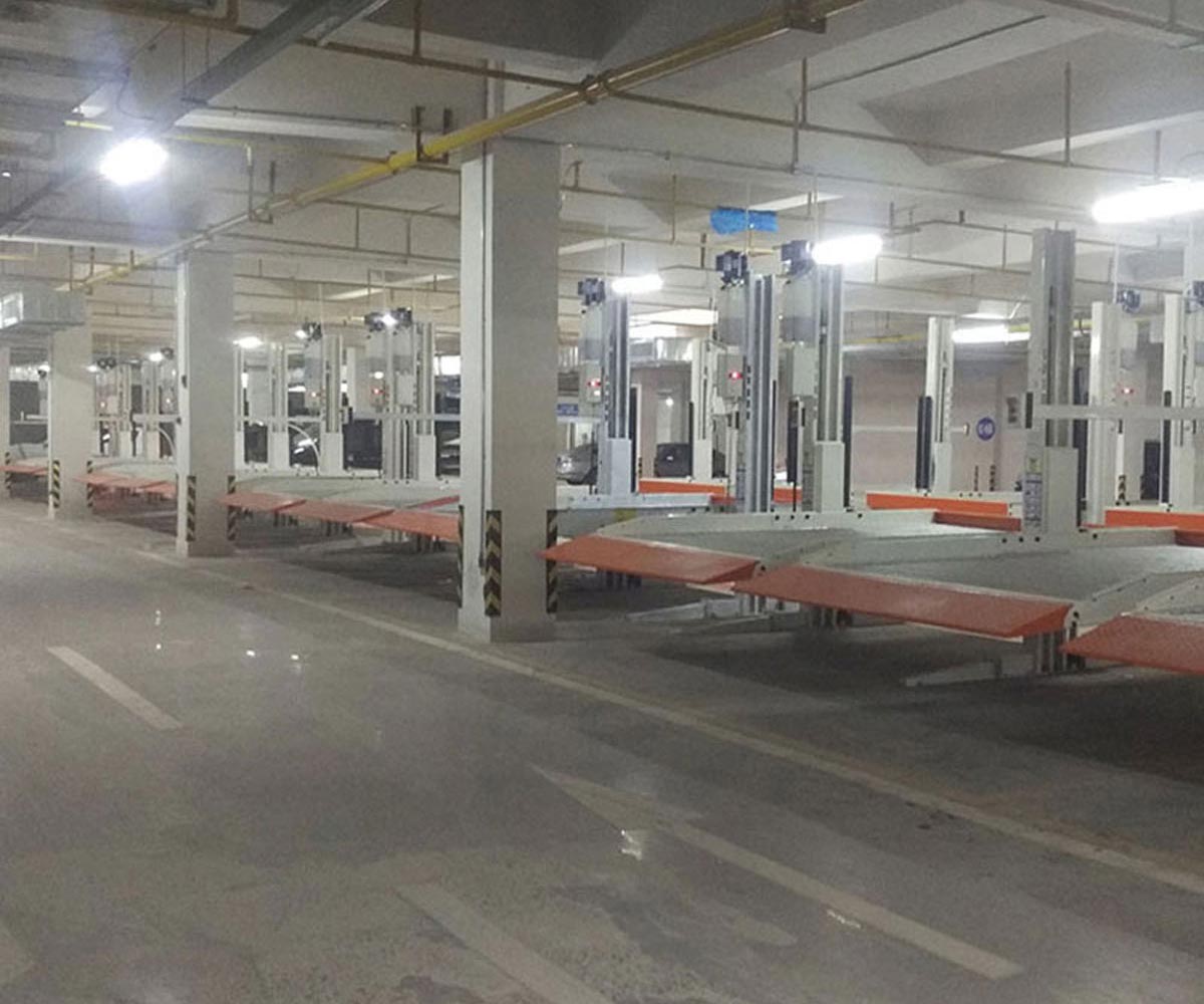 新津两层PSH型机械式立体停车设备租赁