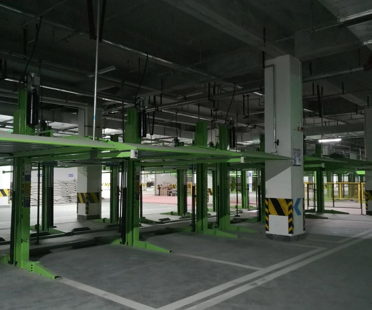 中江两层升降式机械式停车设备