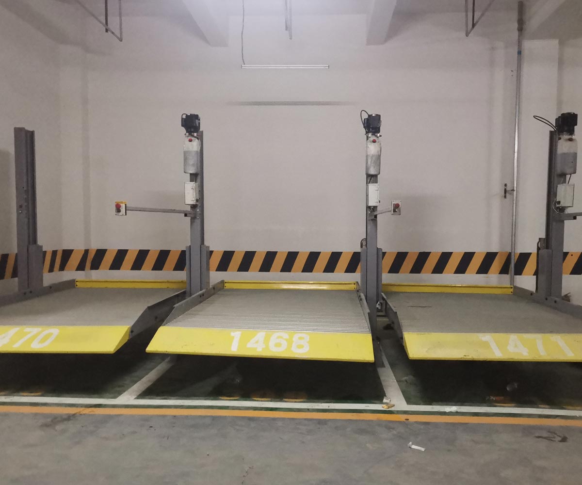 三江双柱升降式机械立体停车设备